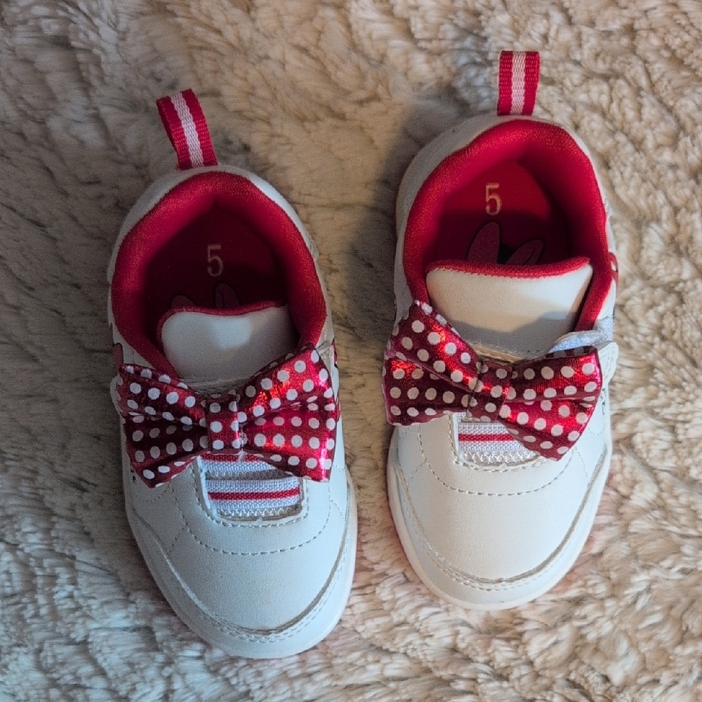 Kids Shoes - White and Red - Picture 2 of 3